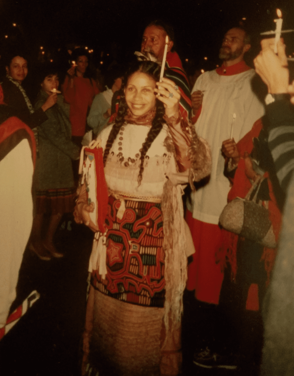 Venerable Dhyani at Saint John the Divine, 1980