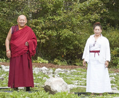 HH Chetsang Rinpoche and Ven. Dhyani