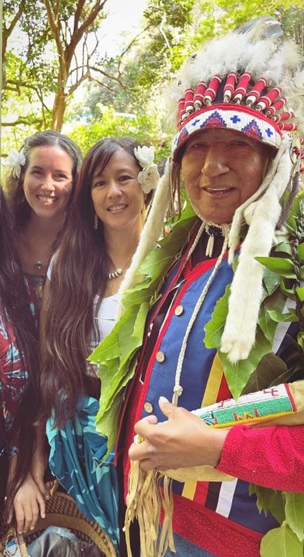 Chief Lee Plenty Wolf of the Lakota Nation