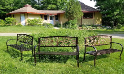 Adawis Temple & benches